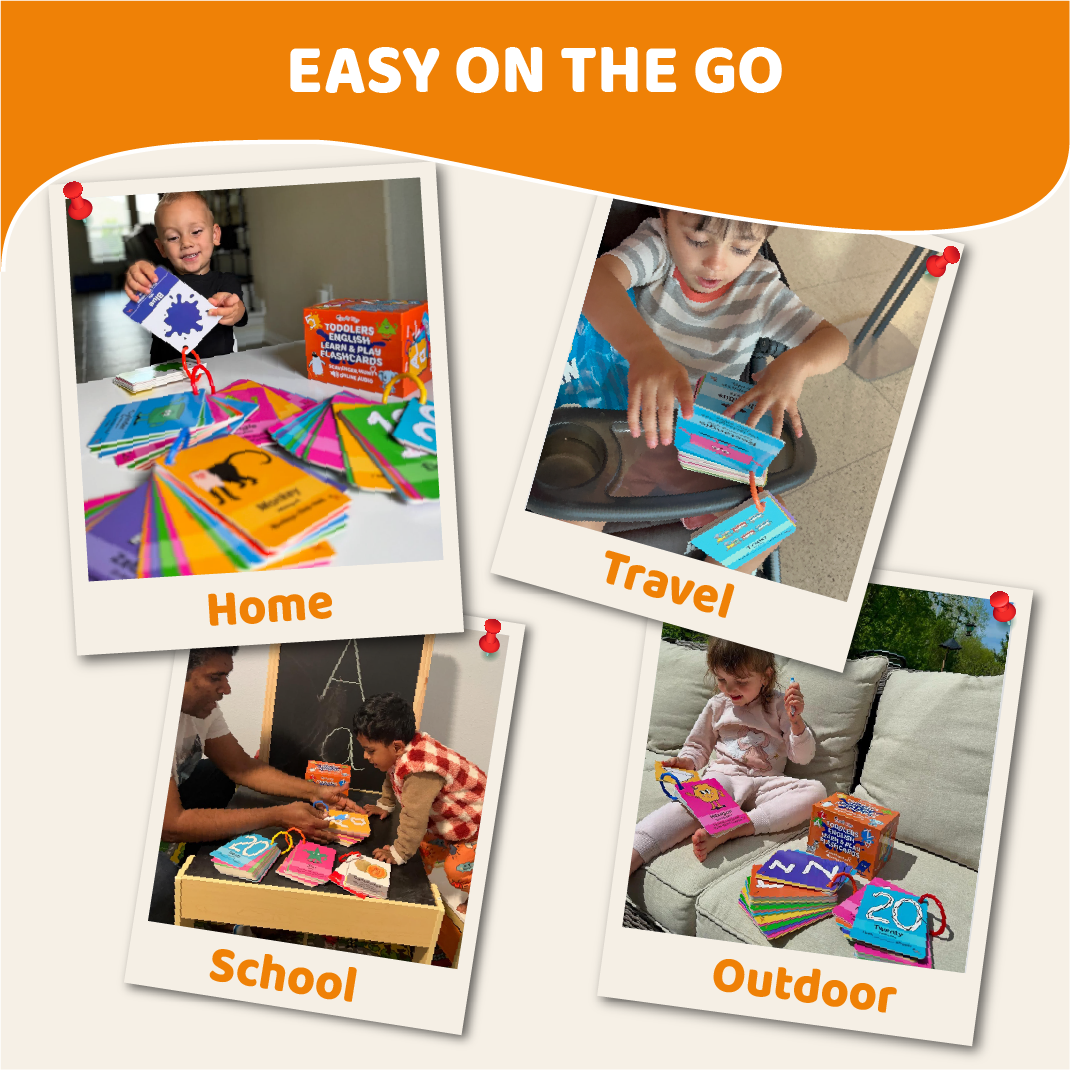 Toddlers English Flash Cards